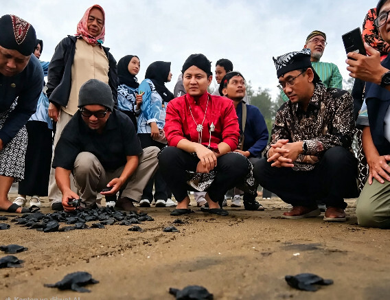 Trenggalek Kembangkan Konservasi Penyu Kili Kili