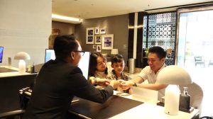 Ascot Waterplace lobby