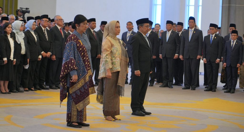 Destry Damayanti Resmi Jabat Gubernur Bank Indonesia