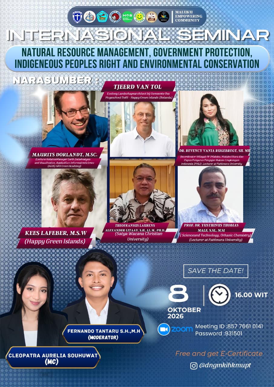 Pemerintah Harus Libatkan Masyarakat Adat dalam Pembangunan - Seminar Internasional GMKI Ambon Komisariat Hukum Unpatti; 20 WhatsApp Image 2026 10 10 at 08.00.42