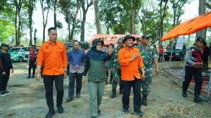 pemkab kediri gelar simulasi erupsis gunung kelud